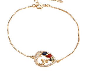 Gold Swan Bracelet On Sale Now $18.00