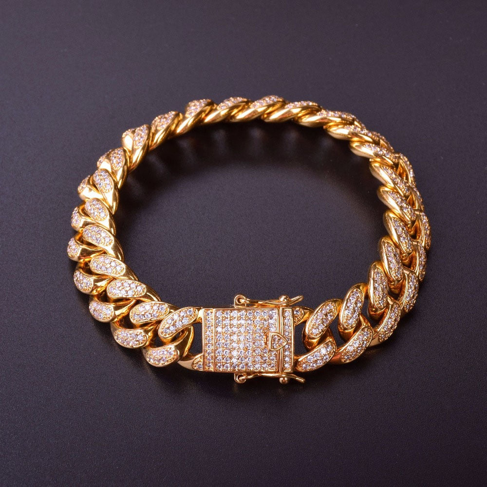 CUBAN ICE BRACELET $$33.99/FREE SHIPPING