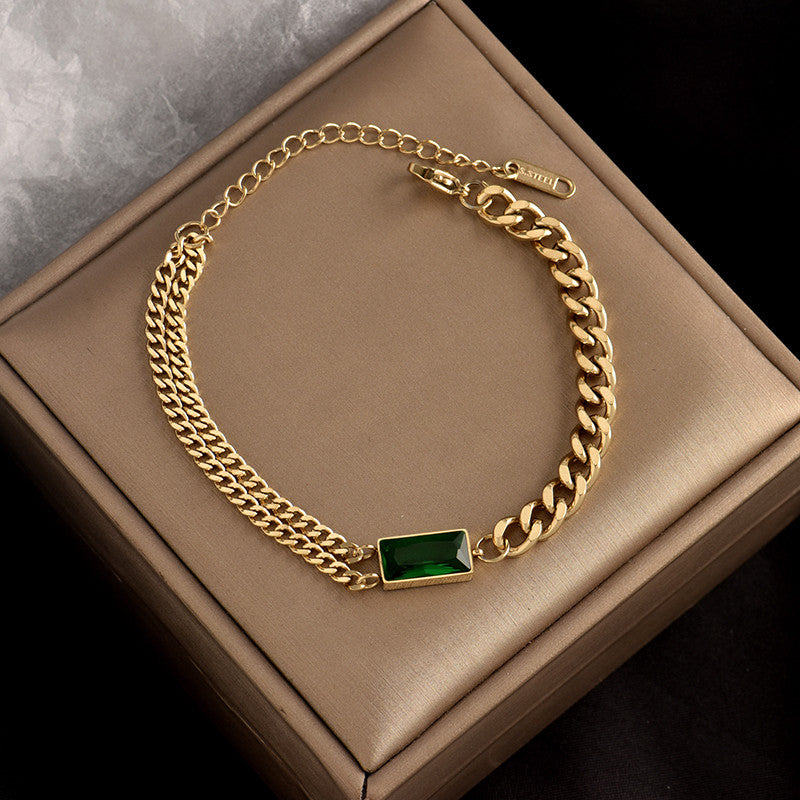 Emeral Gold Bracelet$35.00/    Now 25.99