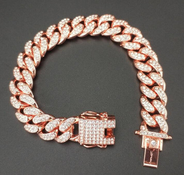 CUBAN ICE BRACELET $$33.99/FREE SHIPPING